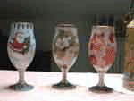 Bicchieri decorati - Decoupage pittorico